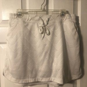 White Slazenger sports/ golf skort